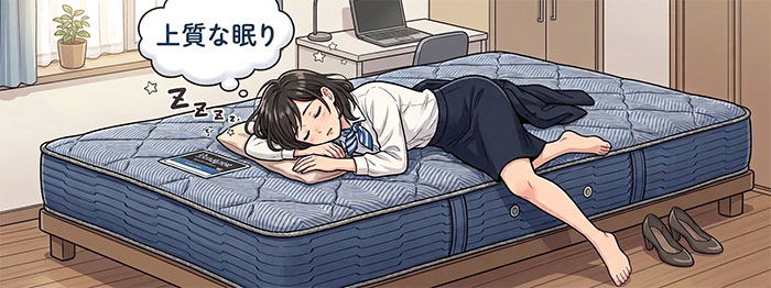 シモンズマットレスシングルの魅力